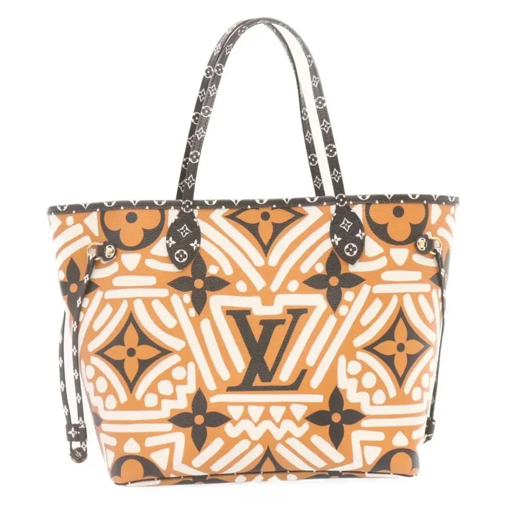 LOUIS VUITTON Monogram Giant Neverfull MM Tote Bag Caramel M56584